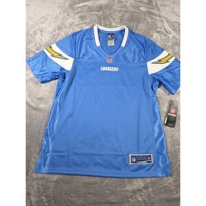 NWT NFL Pro Line San Diego Chargers Blank‎ Jersey Womens Small